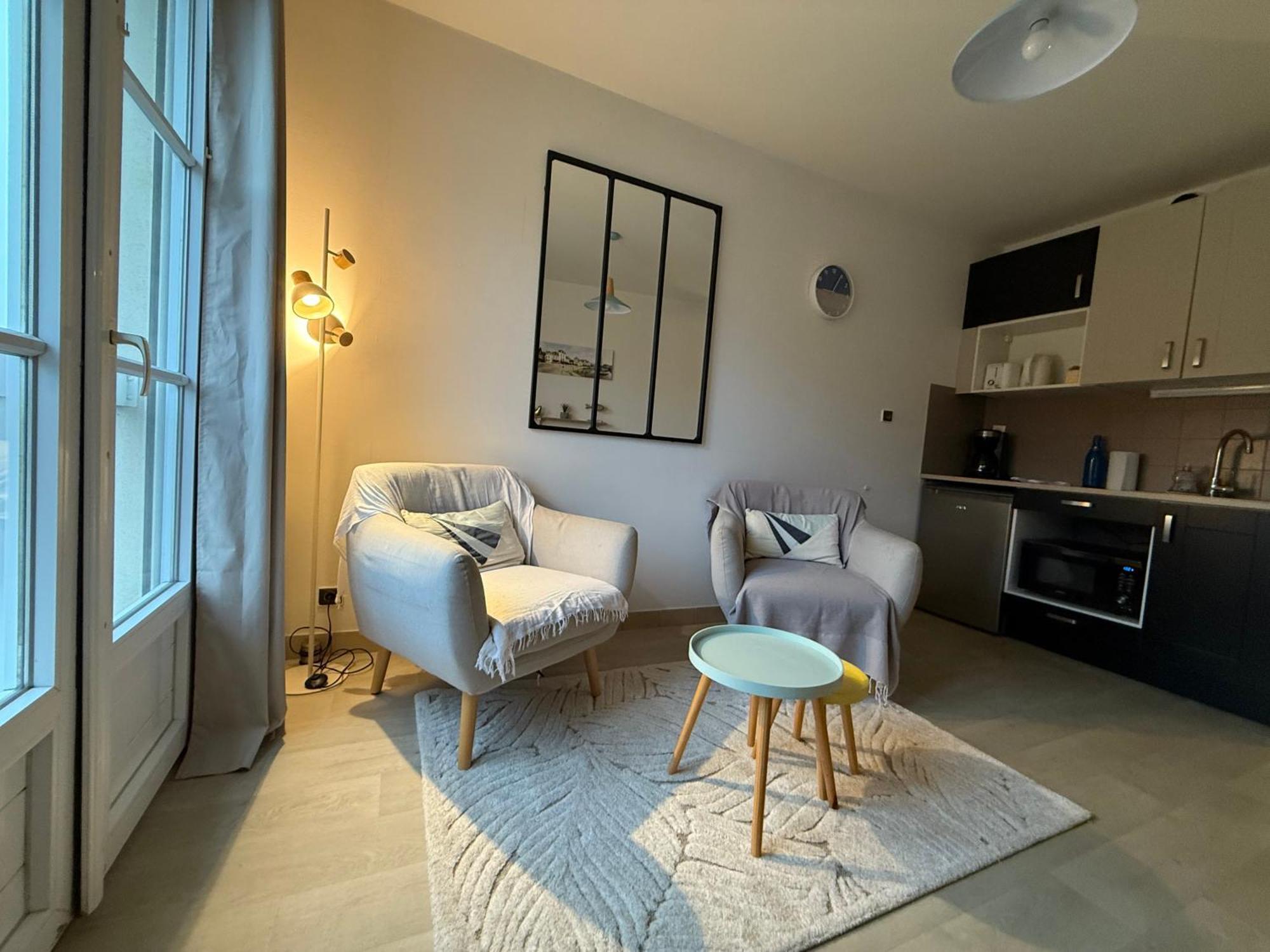 Appartement T2 Vue Sur La Riviere Avec Garage Privatif - Port De Saint-Goustan Auray Exterior foto